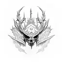 Thorn from Destiny videogame tattoo design idea