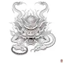 chinese zodiac dragon, monkey, dog, rat tattoo design idea