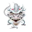 chinese zodiac dragon, monkey, dog, rat tattoo design idea