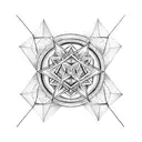 heartagram to make it look less like a pentagram of possible tattoo design idea