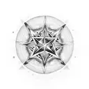 heartagram to make it look less like a pentagram of possible tattoo design idea