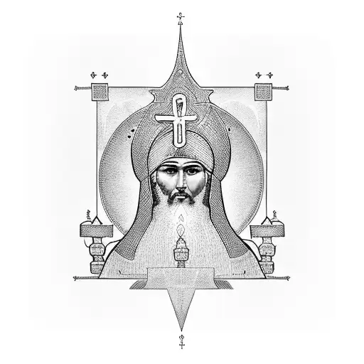 Coptic Orthodox Christian  tattoo design idea