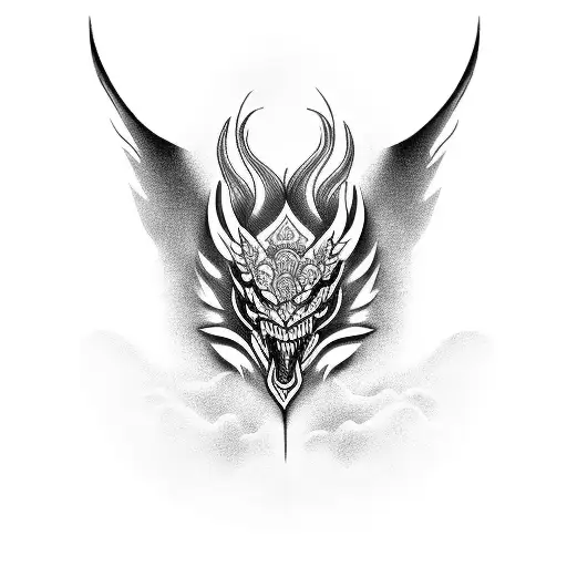 tattoo dragão oriental  tattoo design idea