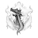 tattoo dragão oriental  tattoo design idea