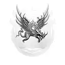 tattoo dragão oriental  tattoo design idea