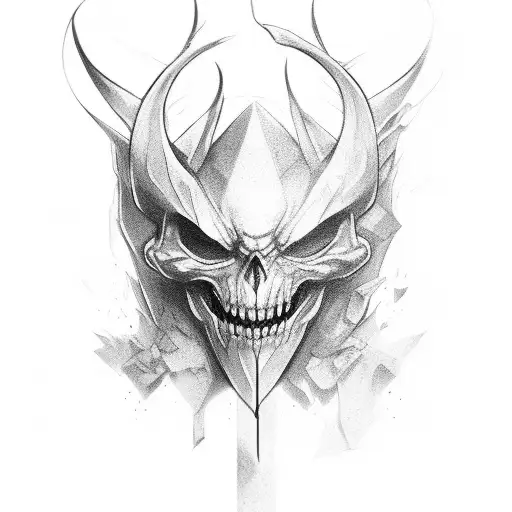 Shaco cuerpo completo tattoo design idea