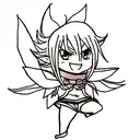 fairy tail  tattoo design idea