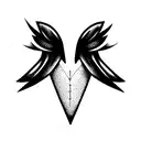 angel grief  tattoo design idea
