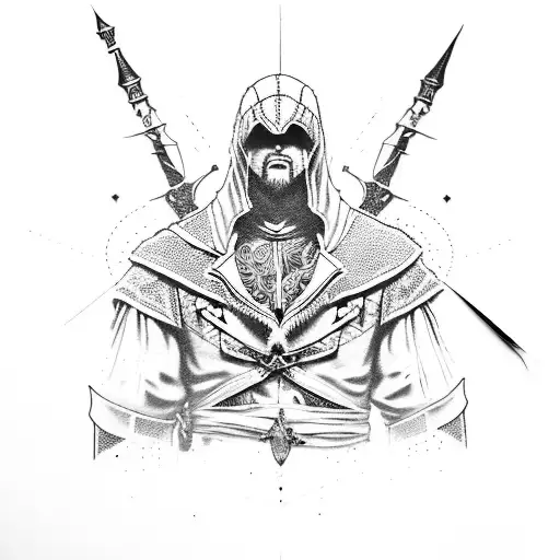 Assassin's creed tattoo design idea