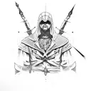 Assassin's creed tattoo design idea