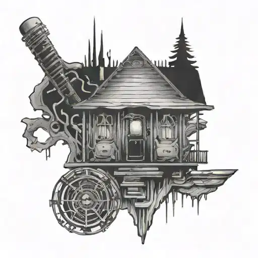 the song "let down" by Radiohead tattoo design idea