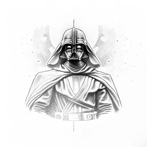 jedi and sith tattoo design idea