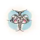uterus tattoo design idea