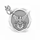 Marine Corps tattoo design idea