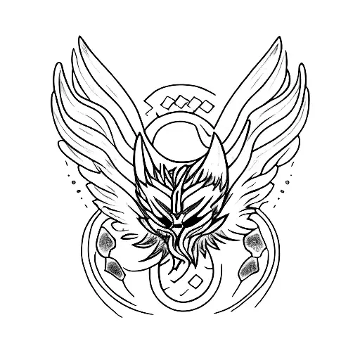 Fenix tattoo design idea