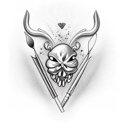 A realistic card of a jack of hearts tattoo design idea