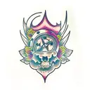 House Music tattoo design idea