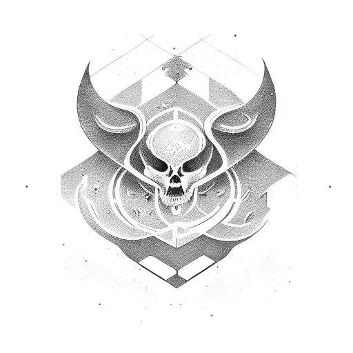 blessed text tattoo design idea