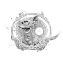 LSD tattoo design idea