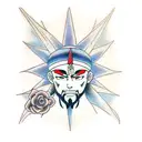 sage of the six paths neckless tattoo design idea