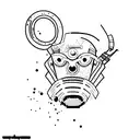 Hotline miami tony tattoo design idea