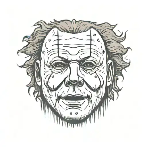Michael Myers  tattoo design idea