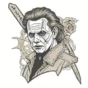 Michael Myers  tattoo design idea