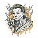 Michael Myers  tattoo design idea