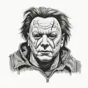 Michael Myers  tattoo design idea