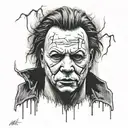 Michael Myers  tattoo design idea