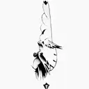 angemon tattoo design idea
