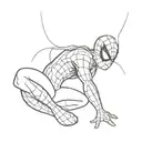 LR 0:53 with an Spiderman tattoo design idea