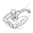 LR 0:53 with an Spiderman tattoo design idea