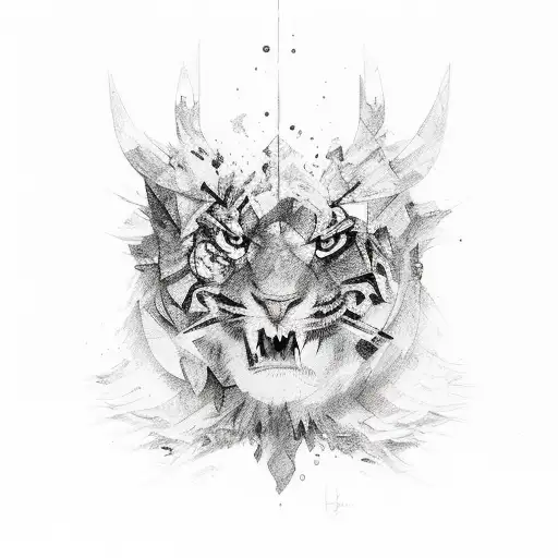 nature, rock'n'roll, optimisme, aquarelle  tattoo design idea