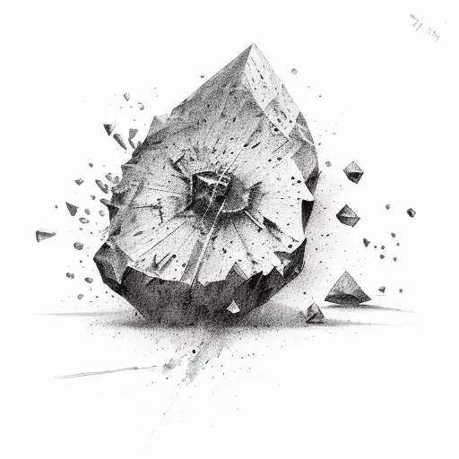 rock'n'roll, nature, optimisme, aquarelle  tattoo design idea