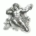 Sistine chapel tattoo design idea