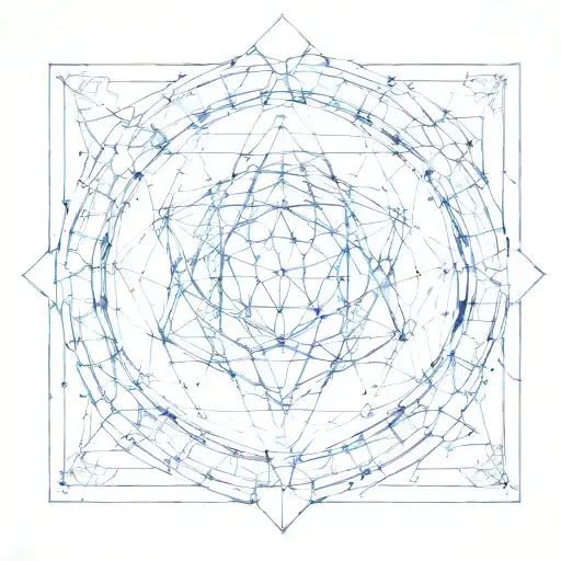 Sol, cubo metatron sacred geometry tattoo design idea