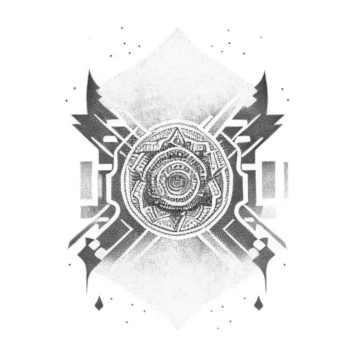 good vibe tattoo design idea