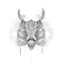 good vibe tattoo design idea