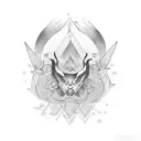 good vibe tattoo design idea