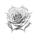 roses made whit dollar tattoo design idea