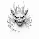 adhd tattoo design idea