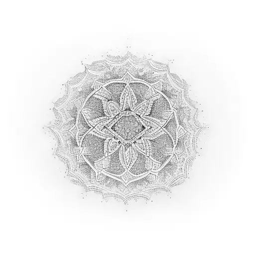 Persian zoroastrian tattoo design idea