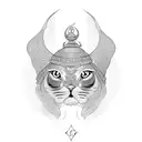 Persian zoroastrian tattoo design idea