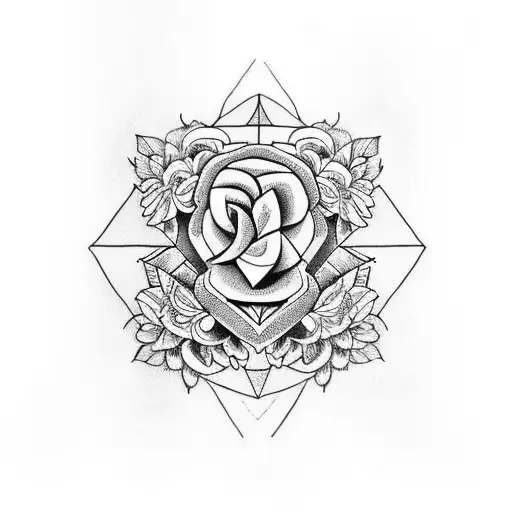 Create a sleeve tattoo featuring vultures carrying roses in their talons tattoo design idea