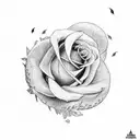 Create a sleeve tattoo featuring vultures carrying roses in their talons tattoo design idea