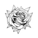 Create a sleeve tattoo featuring vultures carrying roses in their talons tattoo design idea