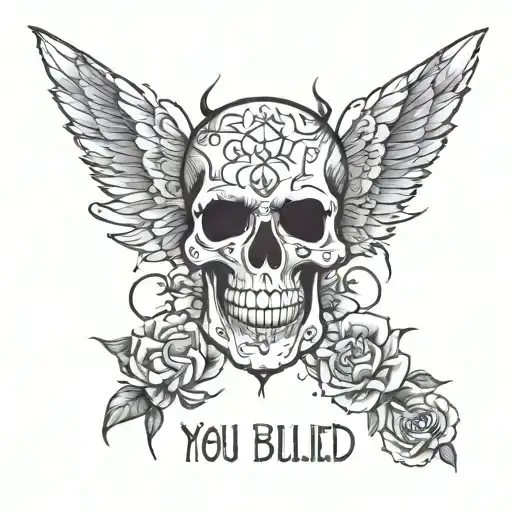 You are being bullied tattoo design idea