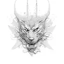 initial g tattoo design idea