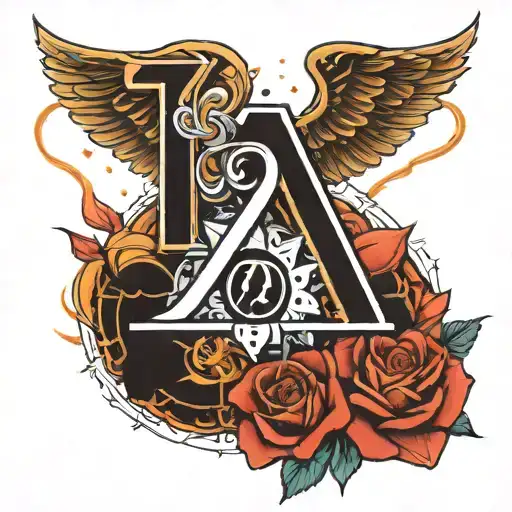 simple tattoo design for a female that combines the number "777" with the aesthetic of cosmic energies, angels, and luck tattoo design idea